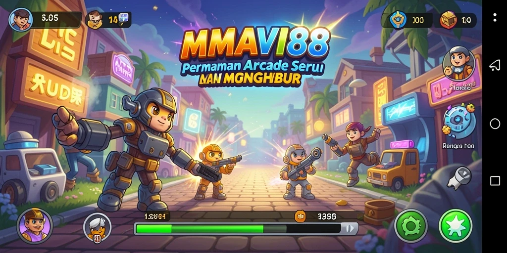 Tampilan gameplay AMAVI88 yang menarik dan penuh aksi.