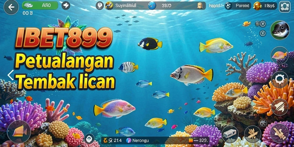 Tampilan gameplay seru dari IBET899 yang penuh aksi Tembak Ikan.