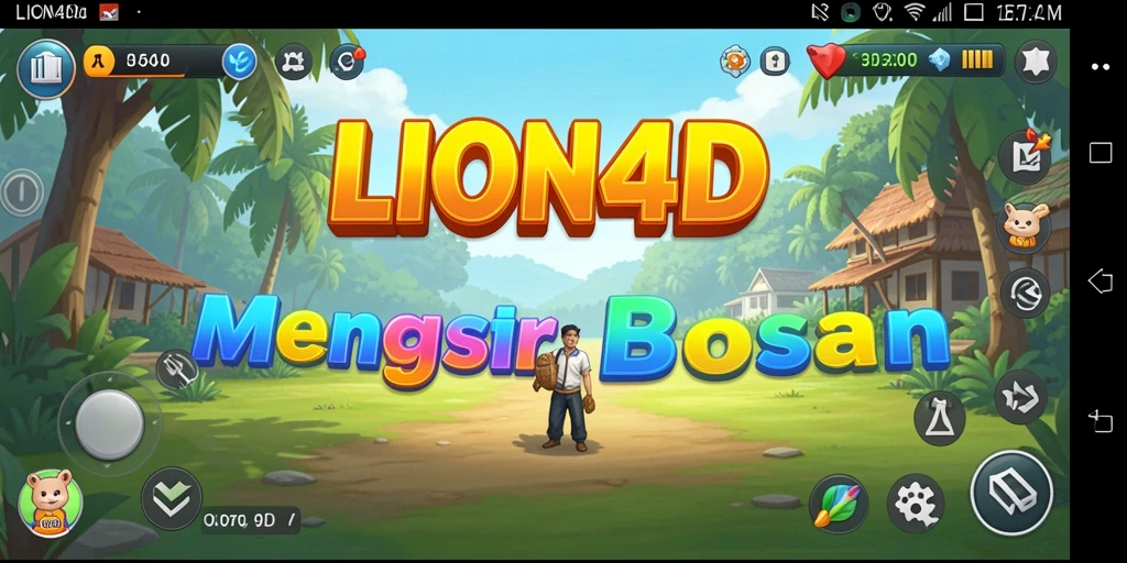 Screenshot gameplay LION4D menampilkan pengalaman permainan yang mengasyikkan.