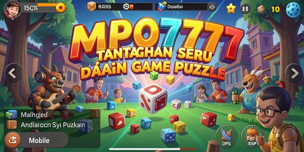 Screenshot MPO777 menampilkan gameplay yang menarik dengan tantangan puzzle berwarna-warni.