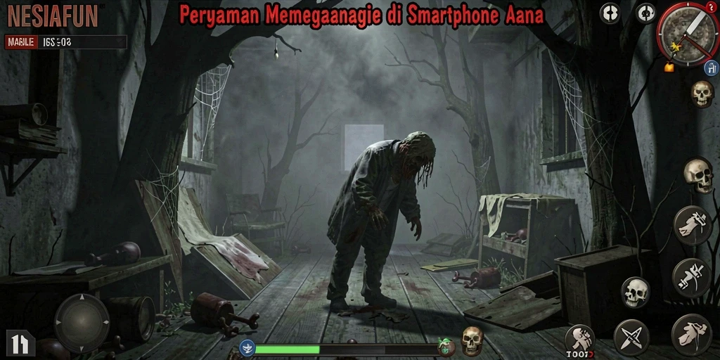 Gameplay mendebarkan di dalam suasana horor yang menakutkan.