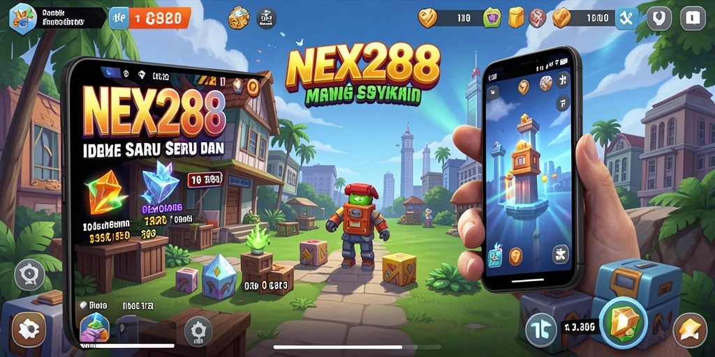 Tampilan gameplay NEX288 yang menarik dan mengasyikkan.