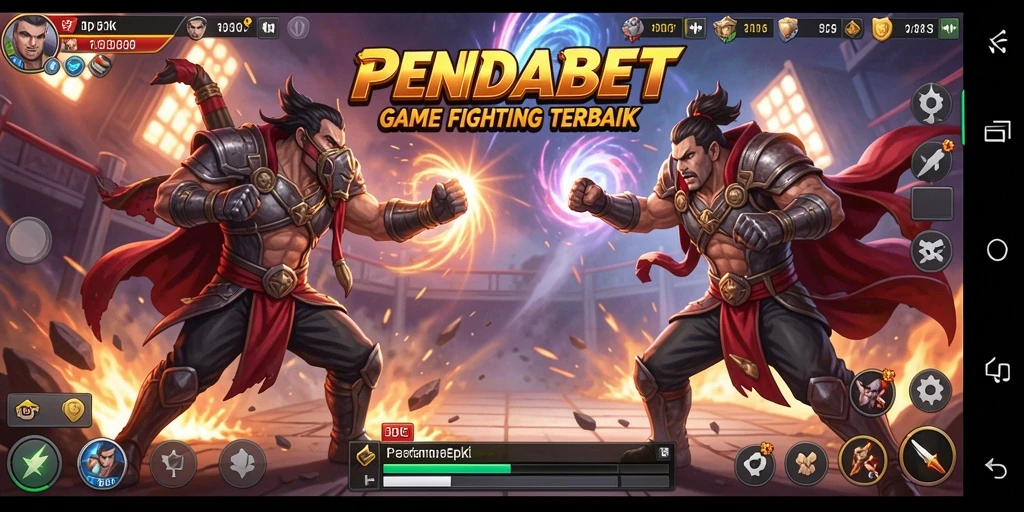 Tampilan seru gameplay pertarungan di PENIDABET.