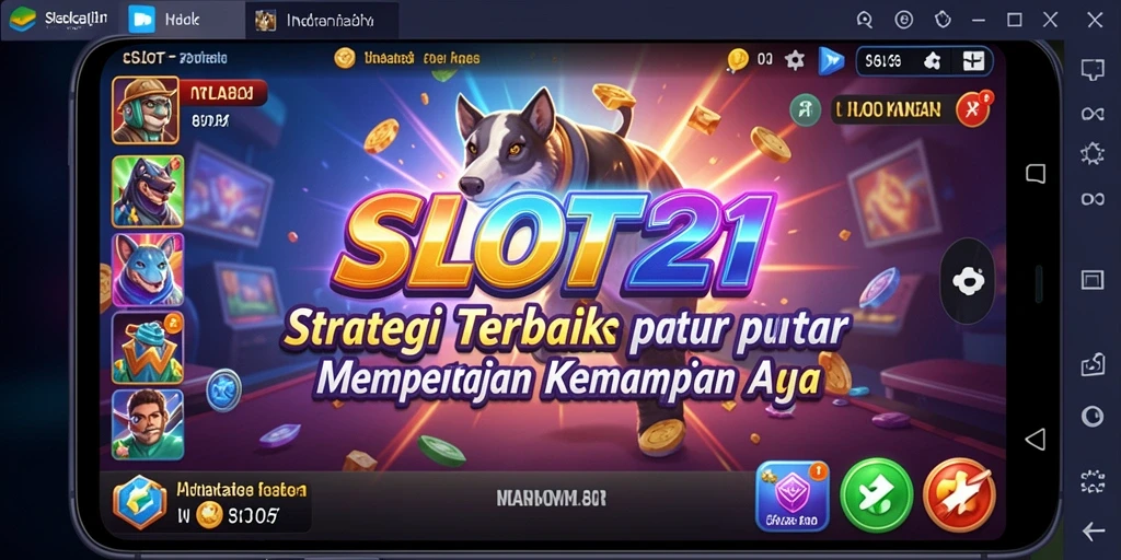 Tampilan gameplay SLOT21 yang mendebarkan dan inovatif.
