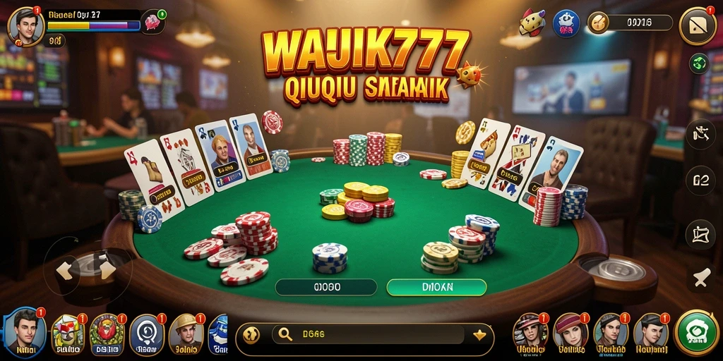 Tampilan gameplay QiuQiu yang menarik di WAJIK777.